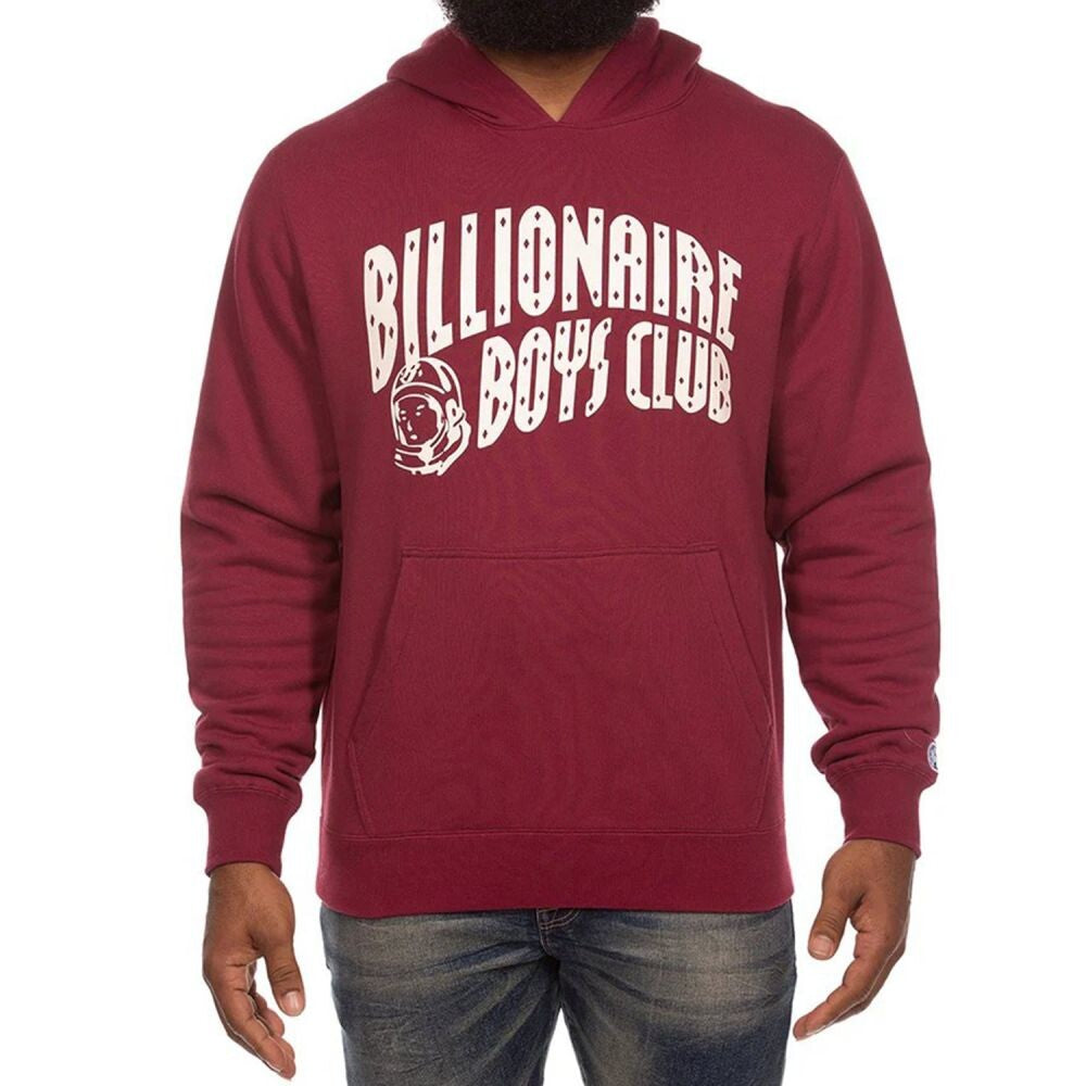 Billionaire Boys Club Curve Men's Hoodie Rhododendron 851-9303-rhodo
