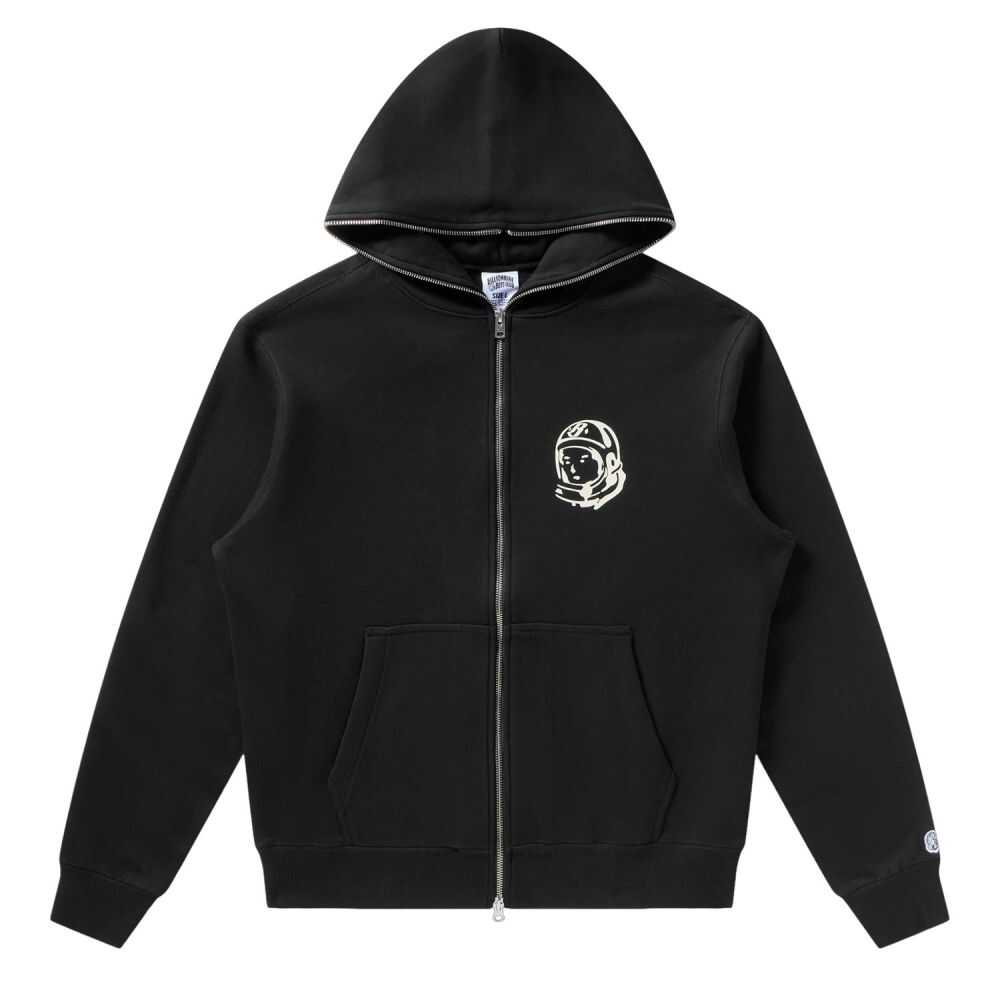 Billionaire Boys Club Zip Helmet Men's Hoodie Black  851-9311-black