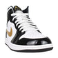 Air Jordan 1 Mid SE "Black Gold" Men's Shoes Black/Gold 852542-007