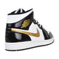 Air Jordan 1 Mid SE "Black Gold" Men's Shoes Black/Gold 852542-007