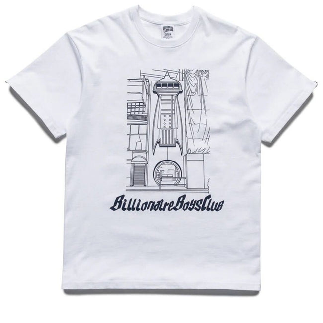 Billionaire Boys Club Handcrafted SS Men's T-Shirt White 861-3204-white
