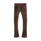 See You In Paradise SYIP Stacked Men's Sweatpants Brown 8641l-brown