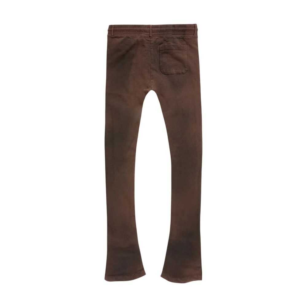 See You In Paradise SYIP Stacked Men's Sweatpants Brown 8641l-brown