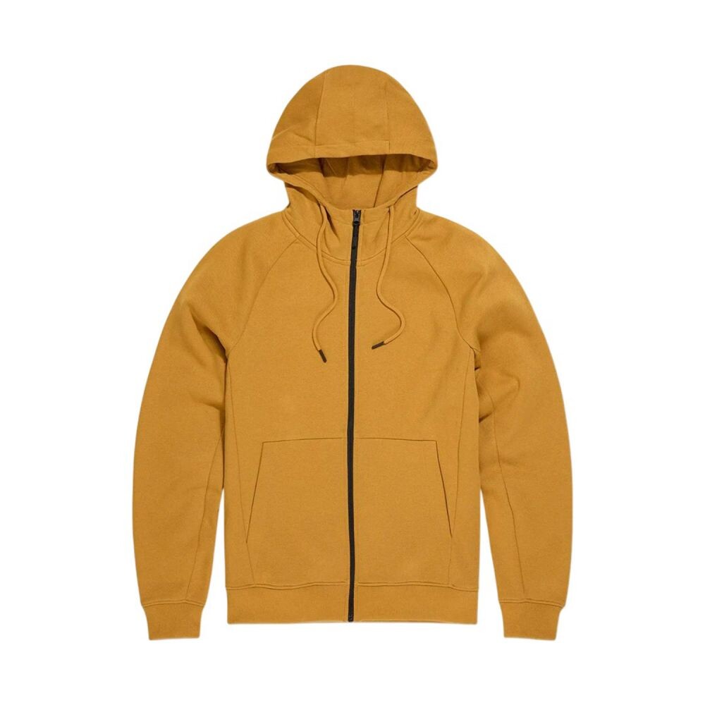 Jordan Craig Fleece Zipper Men's Hoodie Cognac 8890h-cognac