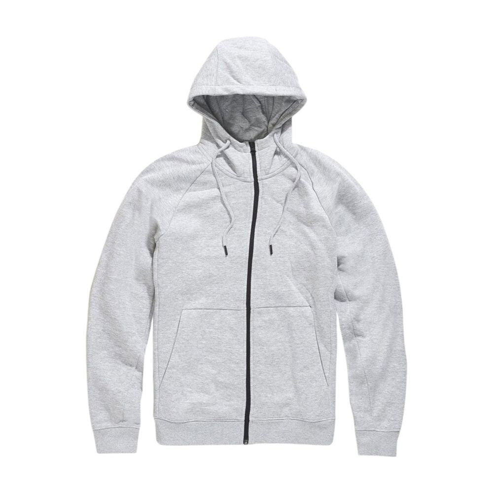 Jordan Craig Fleece Zipper Men's Hoodie Heather Grey 8890h-hg