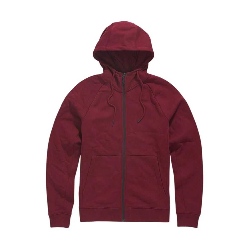 Jordan Craig Fleece Zipper Men's Hoodie Wine 8890h-wine