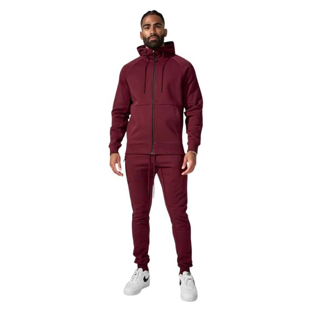 Jordan Craig Fleece Jogger Men's Sweatpants Wine 8890-wine