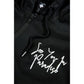 See You In Paradise Flame Rhinestones Hooded Men's Jacket Black 91669a-black