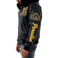 See You In Paradise Rhinestone Embroidery Mens Jacket Black 91680-black