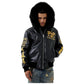 See You In Paradise Rhinestone Embroidery Mens Jacket Black 91680-black