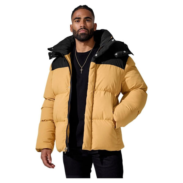 Jordan Craig Jackson Heights Puffer Men's Jacket Wheat 92500m-wheat