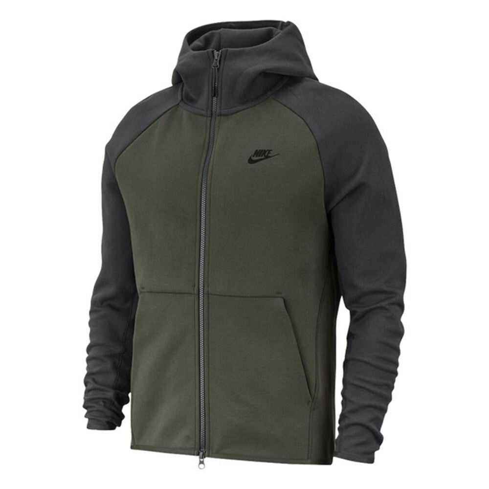 Nike Sportswear Tech Fleece Full Zip Men's Hoodie Olive/Black 928483-325