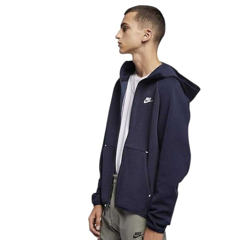 Nike Sportswear Tech Fleece Full Zip Men's Hoodie Navy 928483-473