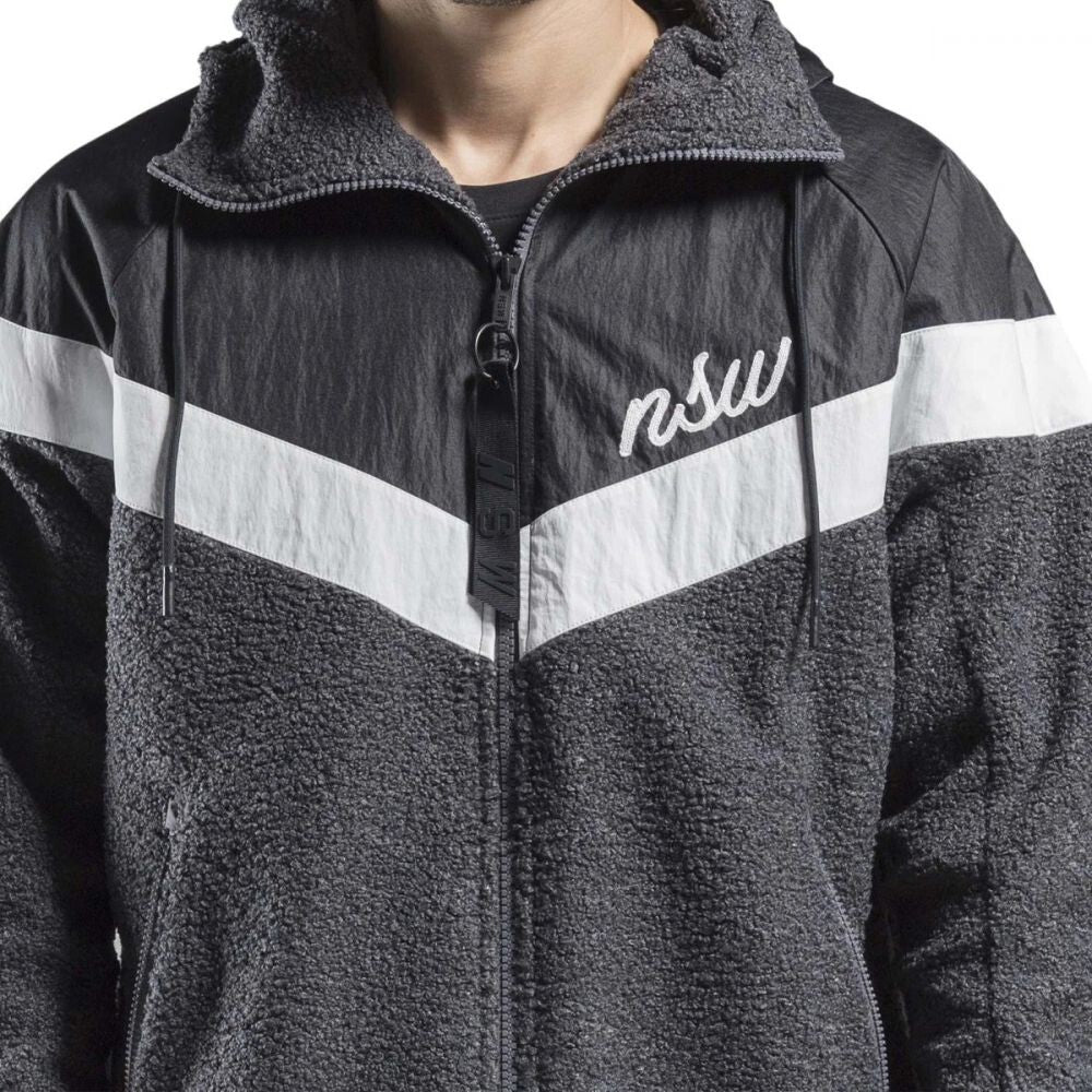 Nike NSW Sherpa Windrunner Men's Black/Grey 930316-010