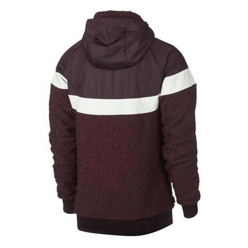 Nike NSW Sherpa Windrunner Men's Burgundy Ash 930316-659