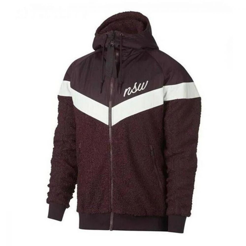 Nike NSW Sherpa Windrunner Men's Burgundy Ash 930316-659