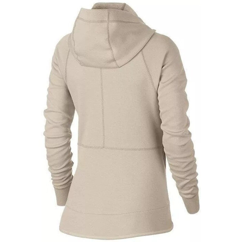 Nike Tech Fleece Full Zip Women's Hoodie Light Bone 930759-008