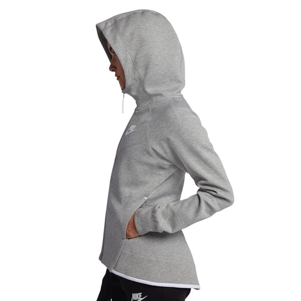 Nike Tech Fleece Full Zip Women's Hoodie Grey 930759-063