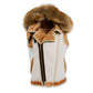Jordan Craig El Jefe Shearling Mens Hooded Moto Vest Olive Sand 9373v-s