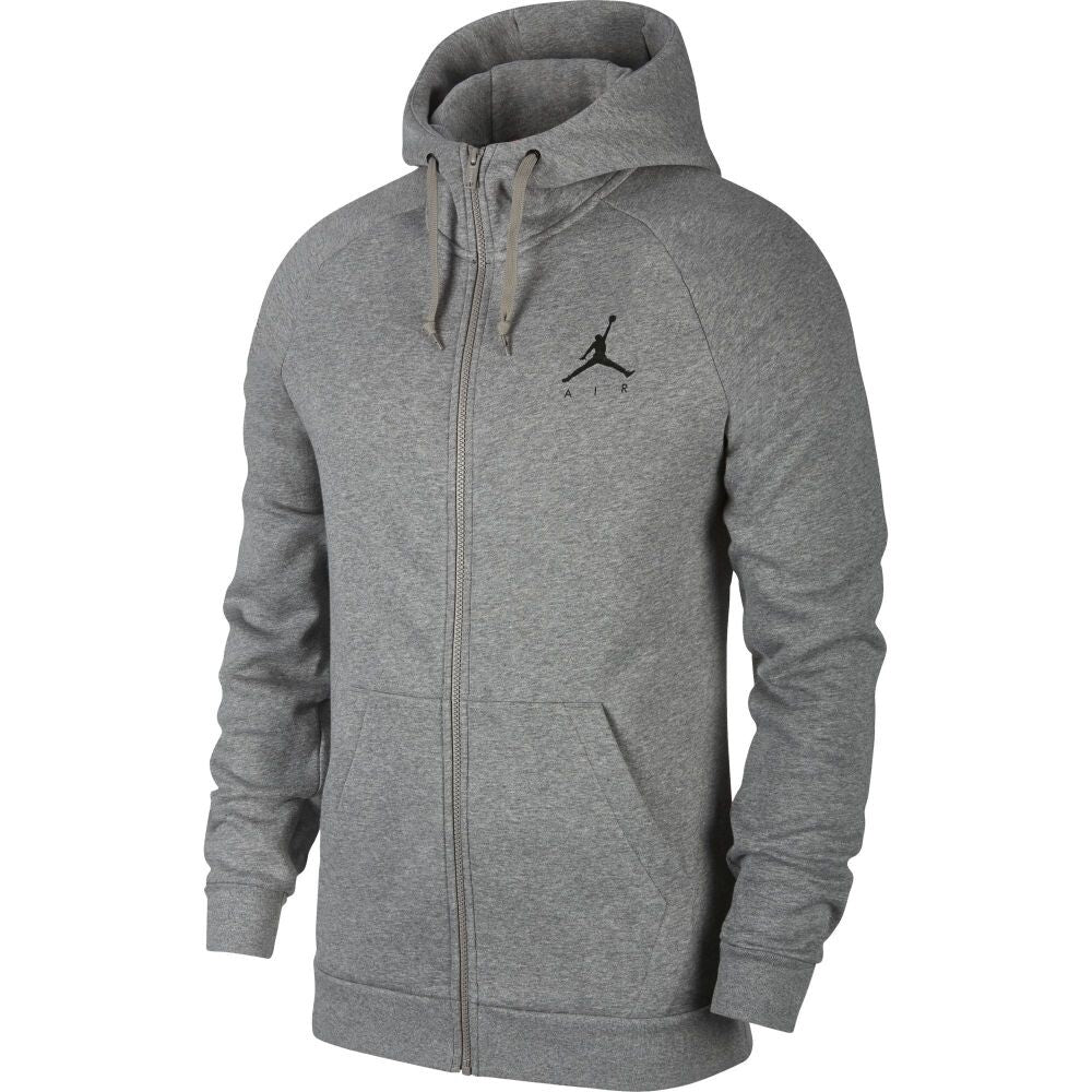 Jordan Jumpman Fleece Full-Zip Men's Hoodie Gray 939998-092