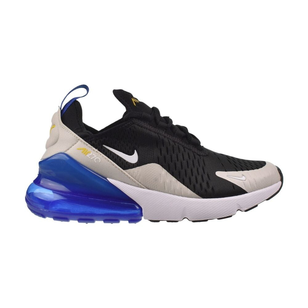 Nike Air Max 270 (GS) Big Kids' Shoes Black/White-Game Royal 943345-050