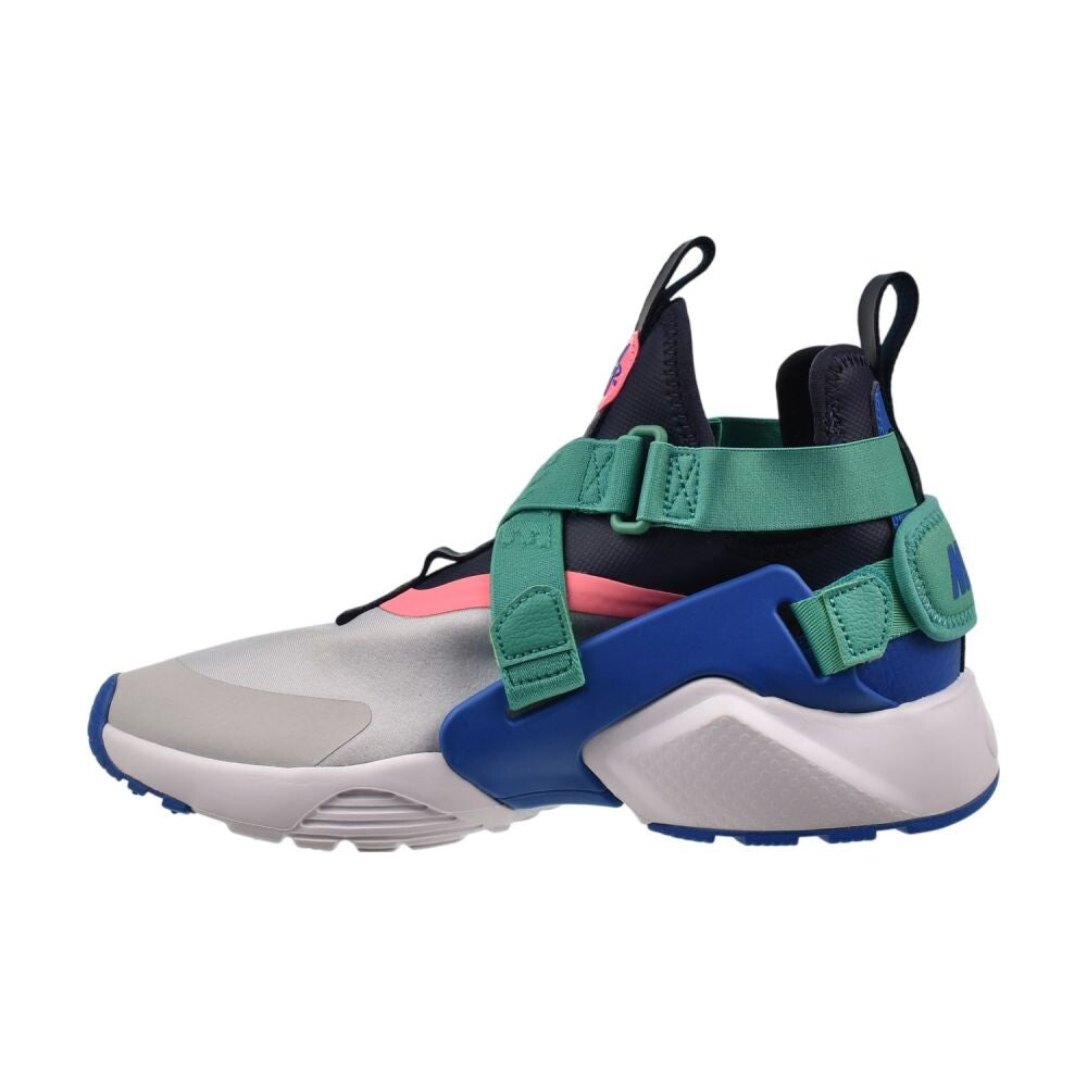 Nike Huarache City (PS) Little Kids' Shoes Pure Platinum/Blue aj6663-001