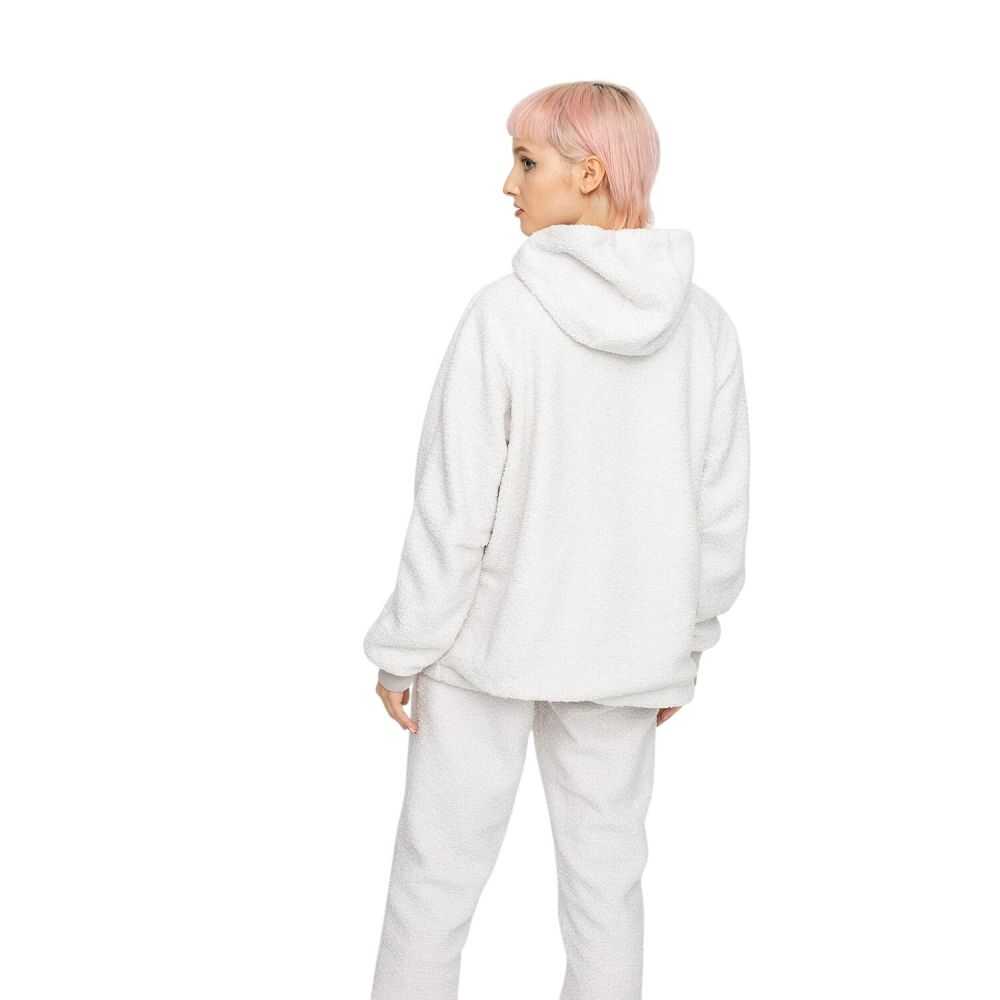 Nike Sportswear NSW Pullover Sherpa Zipper Hoodie Phantom aj7284-031