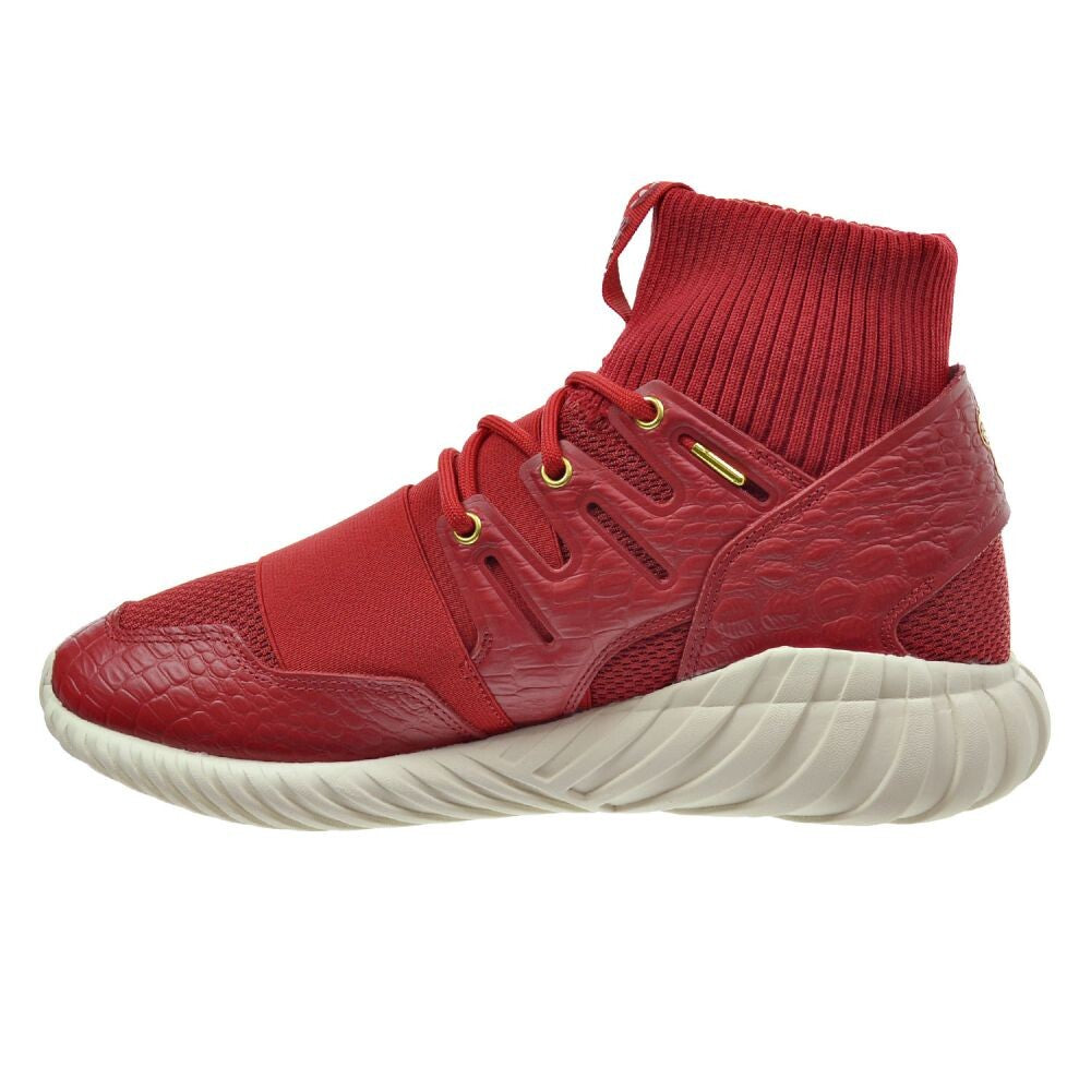 Adidas Tubular Doom CNY Men's Shoes Power Red/Gold Metallic aq2550