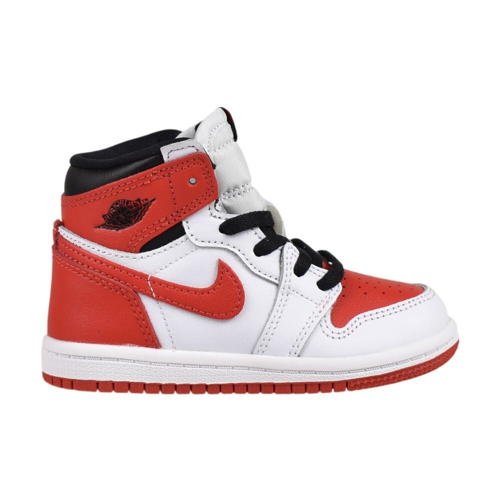 Jordan 1 Retro High OG (TD) Toddlers' Shoes White/Red aq2665-161