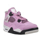 Air Jordan 4 Retro Women's Shoes Orchid/Neutral Grey-Black aq9129-501