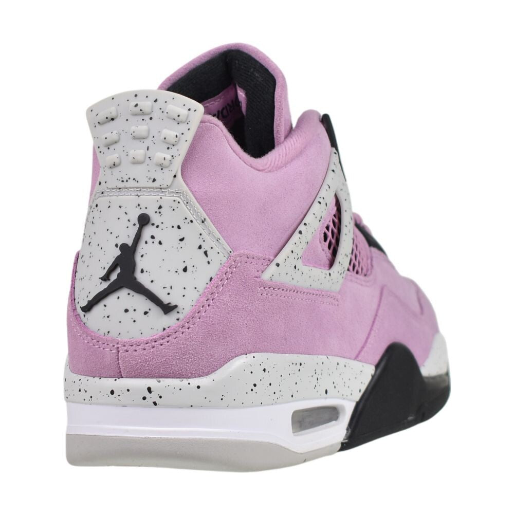 Air Jordan 4 Retro Women's Shoes Orchid/Neutral Grey-Black aq9129-501
