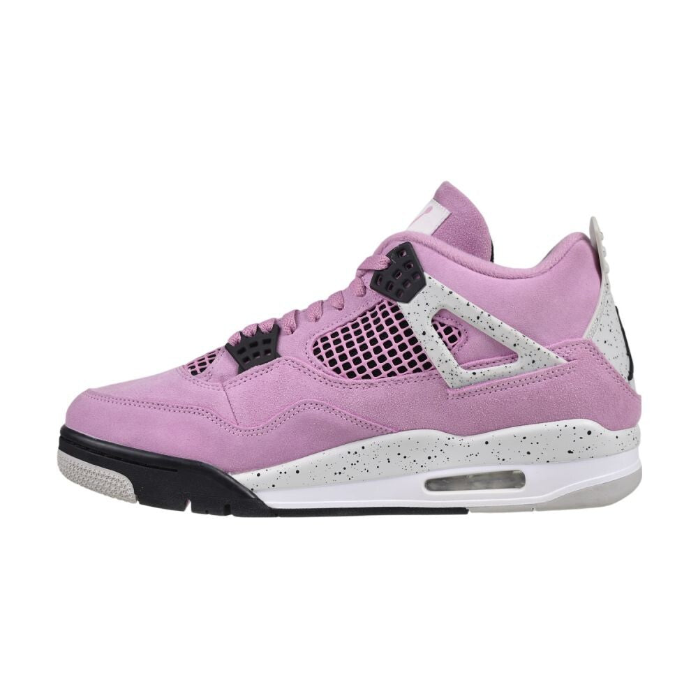 Air Jordan 4 Retro Women's Shoes Orchid/Neutral Grey-Black aq9129-501