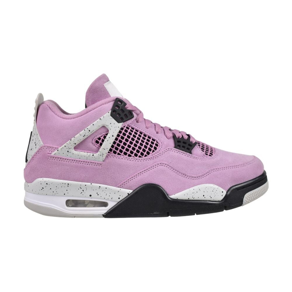 Air Jordan 4 Retro Women's Shoes Orchid/Neutral Grey-Black aq9129-501