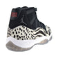 Air Jordan 11 Retro “Animal Instinct” Women's Shoes Black/Red ar0715-010
