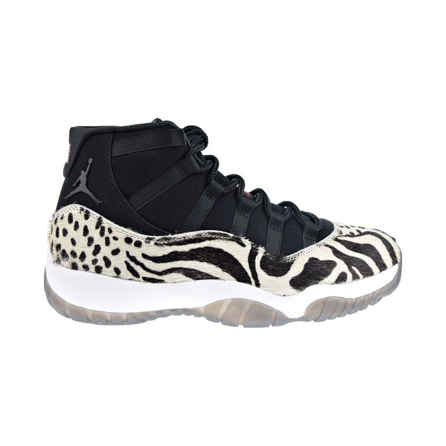 Air Jordan 11 Retro “Animal Instinct” Women's Shoes Black/Red ar0715-010
