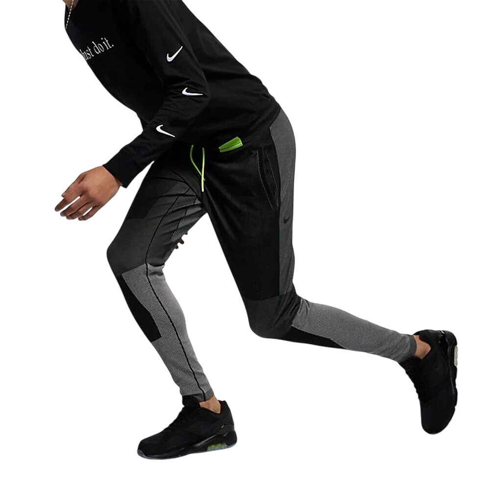 Nike NSW Tech Pack Knit Men's Pants Black/Blue ar1589-010