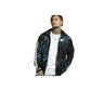 Nike NSW Printed Men's Track Jacket Black/Obsidian/White ar1611-010