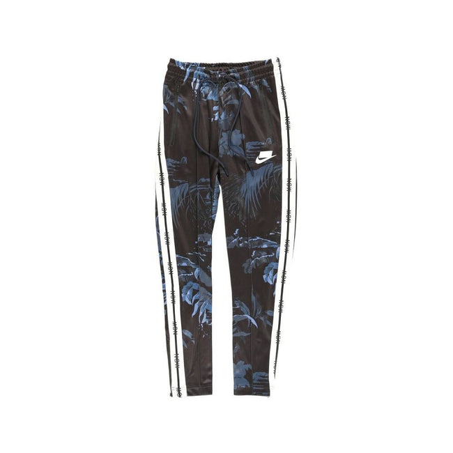 Nike NSW Blocked Logo Floral Men's Track Pants Black/Blue ar1613-010