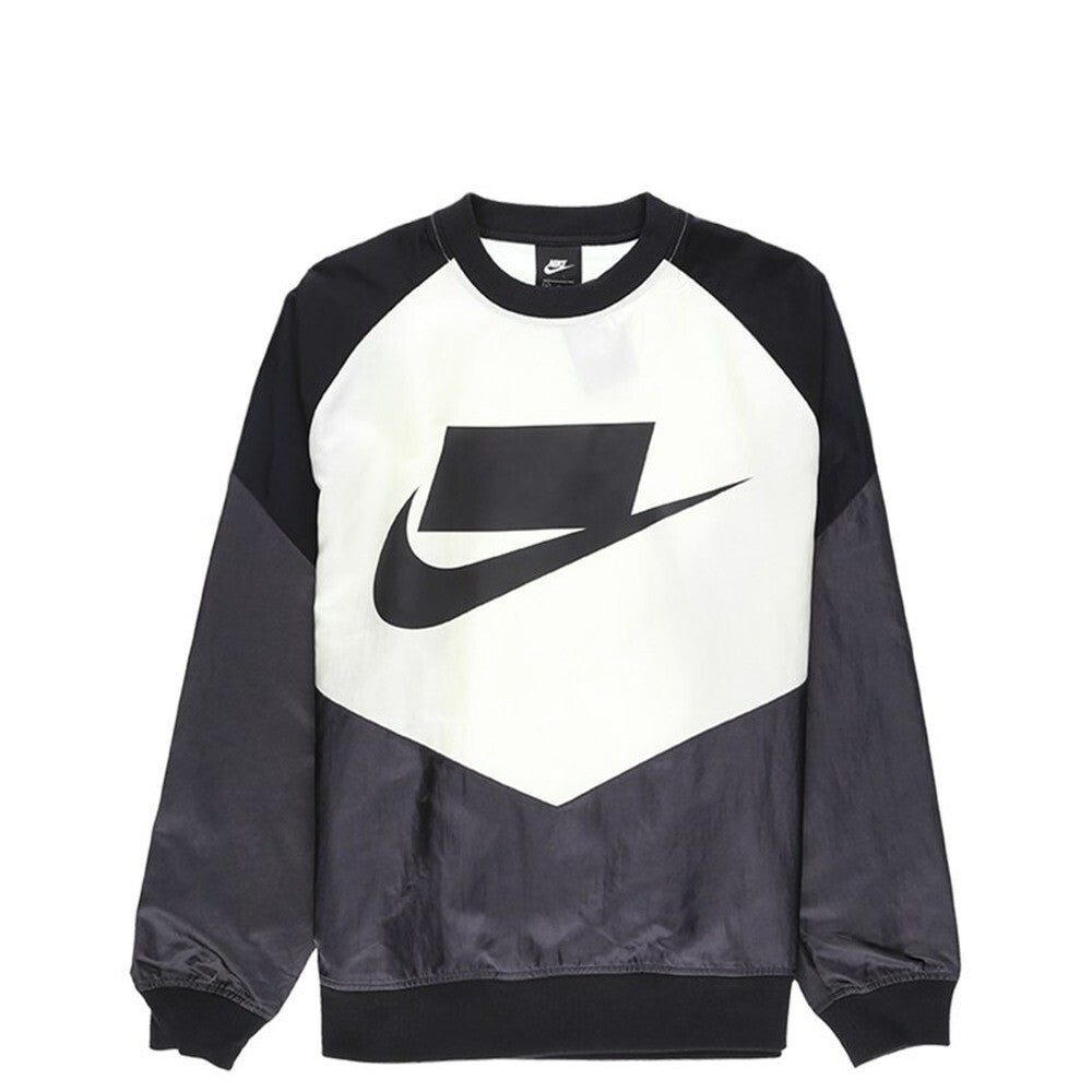 Nike NSW Woven Crew Men's Sweatshirt Black/Sail ar1642-060