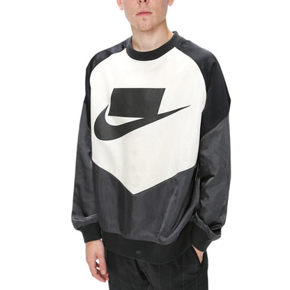 Nike NSW Woven Crew Men's Sweatshirt Black/Sail ar1642-060