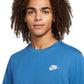 Nike NSW Club Men's T-Shirt Blue ar4997-407