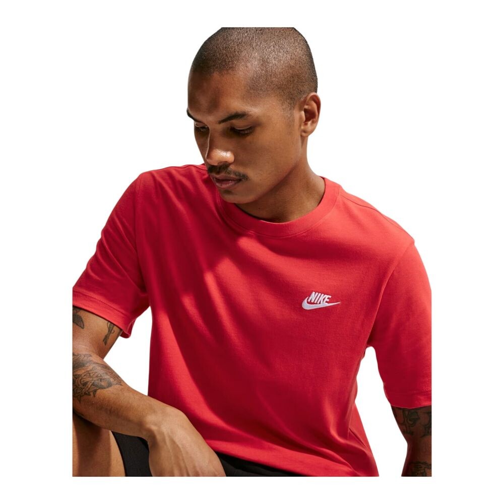 Nike NSW Club Men's T-Shirt Red ar4997-657
