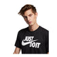 Nike Just Do It Men's Tee Black/White ar5006-011