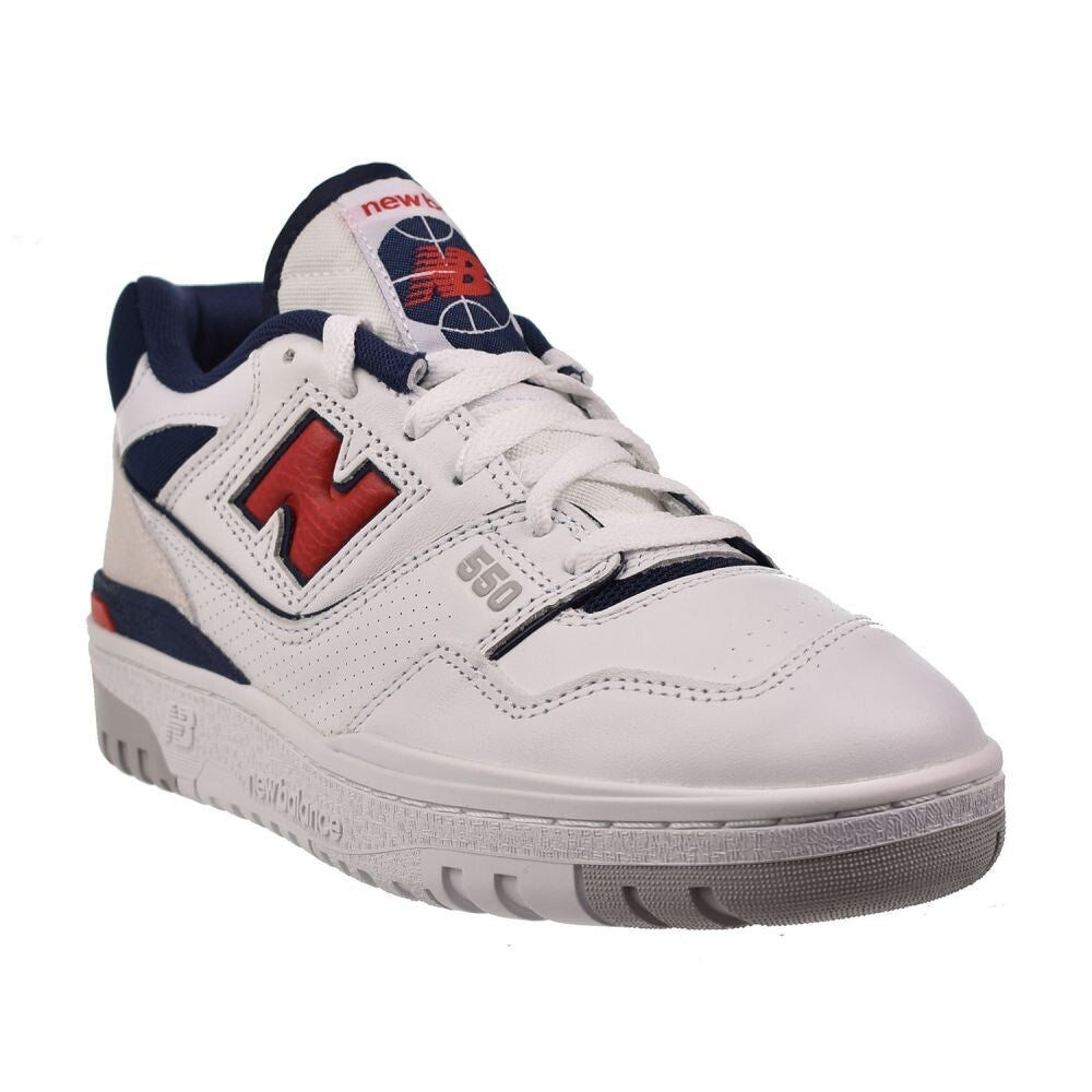New Balance 550 Men's Shoes White/Red bb550-esd