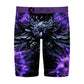 Ethika Flock Kids' Boxers Black/Purple bfaaag2511-bkp