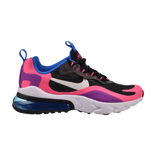 Nike Air Max 270 (GS) Big Kids' Shoes React Black-Hyper Pink