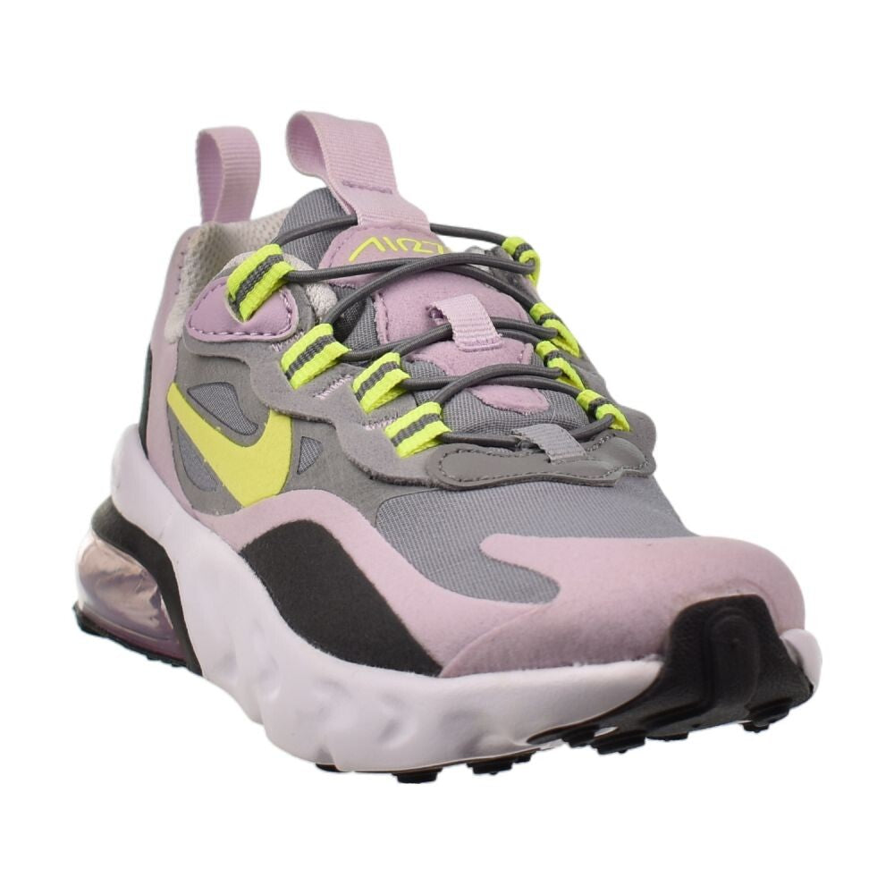 Nike Air Max 270 RT (PS) Little Kids' Shoes Particle Grey/Lemon bq0102-010