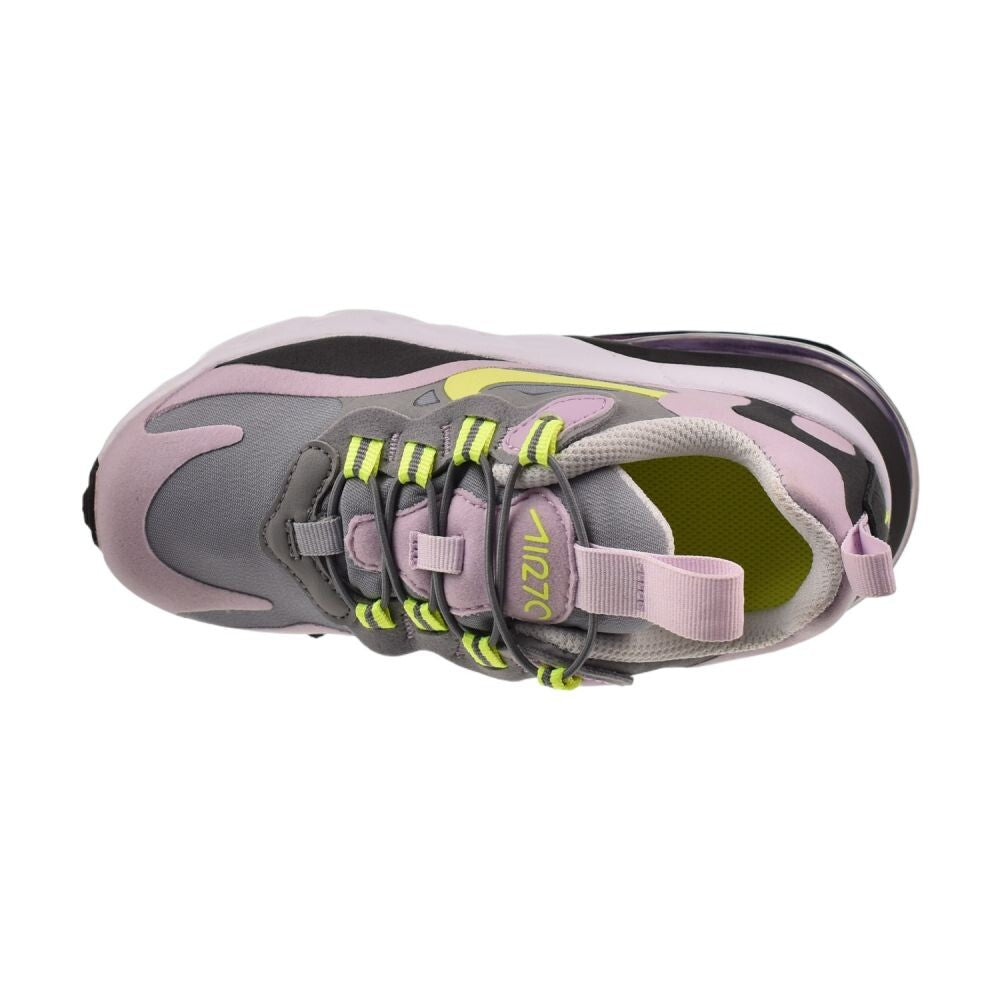 Nike Air Max 270 RT (PS) Little Kids' Shoes Particle Grey/Lemon bq0102-010