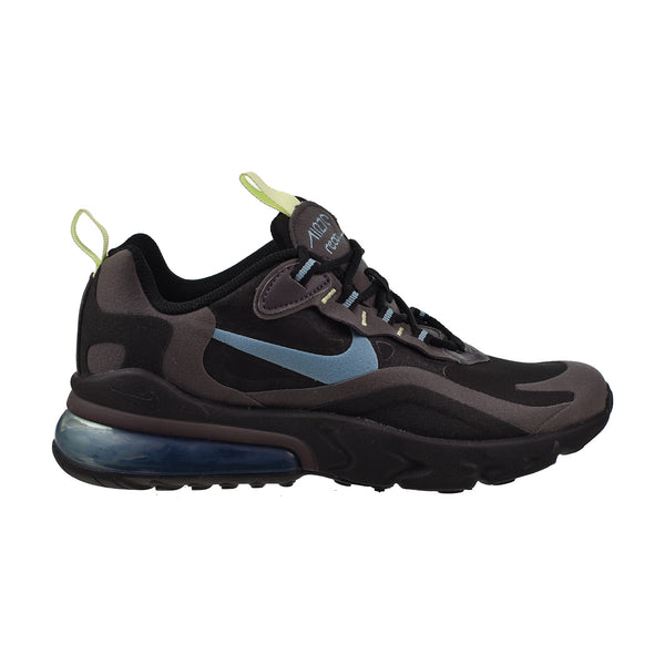 Nike Air Max 270 React (GS) Big Kids' Shoes React Black Cerulean-Thunder Grey
