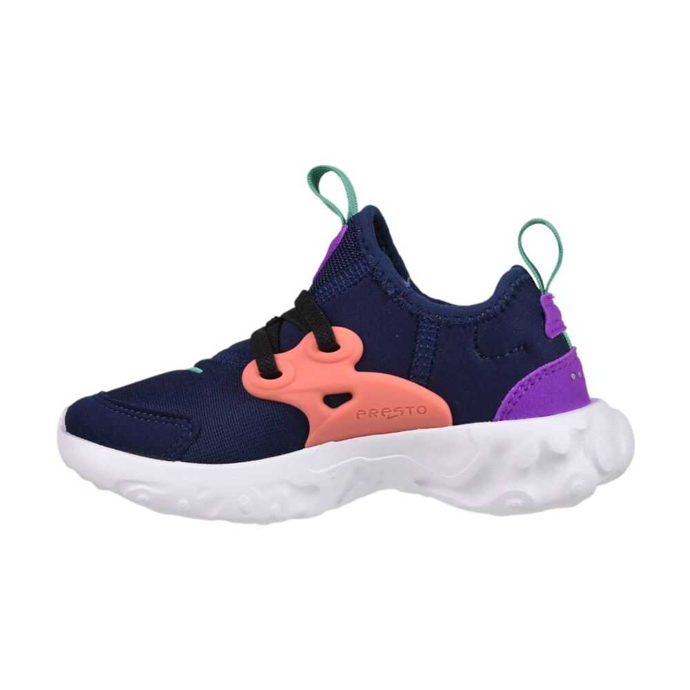 Nike RT Presto (TD) Toddlers' Shoes Midnight Navy/Kinetic Green bq4004-402